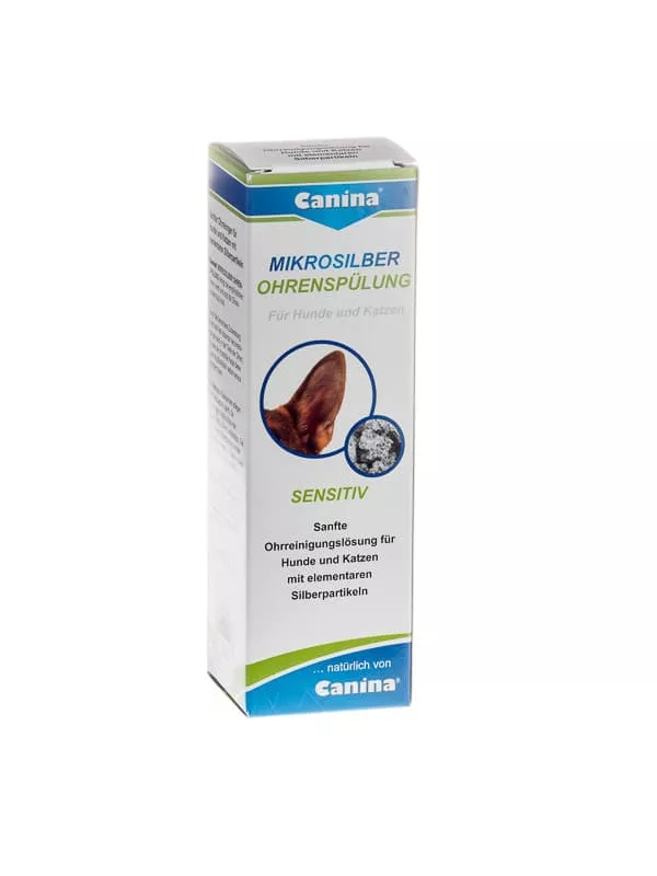 Canina Mikrosilber Ohrenspülung 100 ml